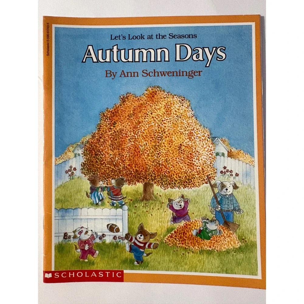 Scholastic Lets Look at the Seasons 4 Book Set Ann Schweninger Vintage Paperback